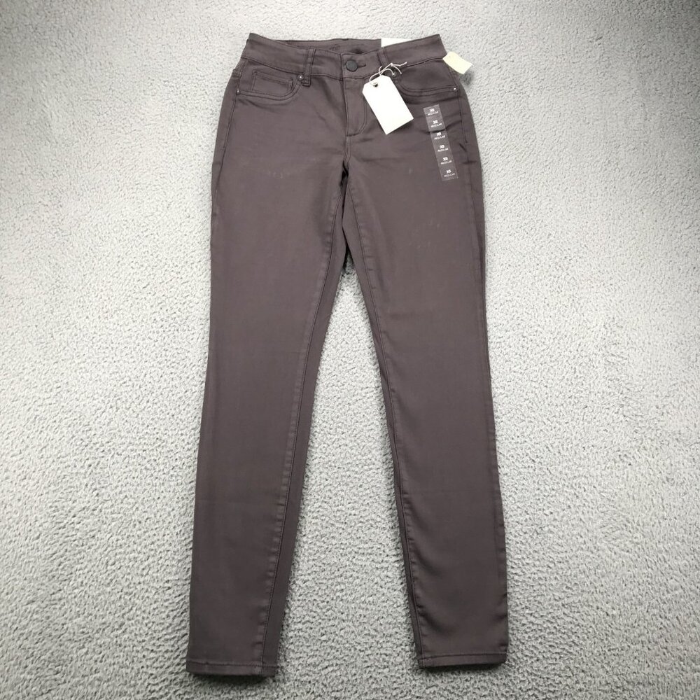 MAURICES Jean Womens Size XS Jegging Mid Rise Slate Stretch Flex Denim 26x30 NEW